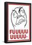 FUUUU- Rage Comic Meme Poster-null-Framed Poster