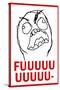 FUUUU- Rage Comic Meme Poster-null-Stretched Canvas