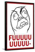 FUUUU- Rage Comic Meme Poster-null-Framed Poster