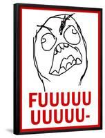 FUUUU- Rage Comic Meme-null-Framed Poster