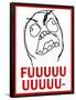 FUUUU- Rage Comic Meme-null-Framed Poster