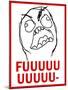 FUUUU- Rage Comic Meme-null-Mounted Poster