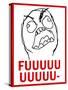 FUUUU- Rage Comic Meme-null-Stretched Canvas