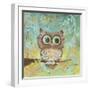 Fuzzy Big Eyes-Delsie Walters-Framed Art Print