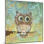 Fuzzy Big Eyes-Delsie Walters-Mounted Art Print