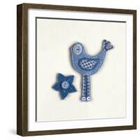 Fuzzy Bird II-Madeleine Millington-Framed Giclee Print