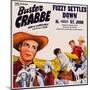 Fuzzy Settles Down, Buster Crabbe, Al St. John, 1944-null-Mounted Art Print