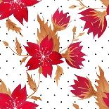 Seamless Floral Pattern-Fuzzyfox-Art Print