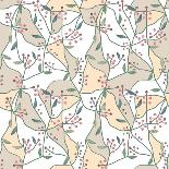 Seamless Floral Pattern-Fuzzyfox-Art Print