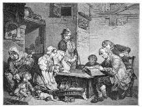 Reading the Bible, 1885-FV Martens-Giclee Print