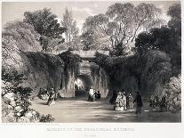 Zoological Gardens, Regent's Park, Marylebone, London, C1840-FW Hulme-Framed Stretched Canvas