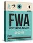 FWA Fort Wayne Luggage Tag I-NaxArt-Stretched Canvas