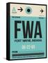 FWA Fort Wayne Luggage Tag I-NaxArt-Framed Stretched Canvas