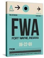 FWA Fort Wayne Luggage Tag I-NaxArt-Stretched Canvas