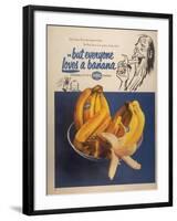 Fyffes Bananas Fruit, UK, 1950-null-Framed Giclee Print