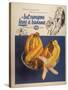 Fyffes Bananas Fruit, UK, 1950-null-Stretched Canvas