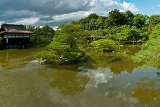 Japanese Garden Reflection-Fyletto-Photographic Print