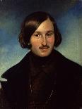 Portrait of Nikolay Gogol, 1841-Fyodor Antonovich Moller-Framed Stretched Canvas