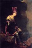 Princess Zinaida Volkonskaya in Tancred Dress, 1820-Fyodor Bruni-Stretched Canvas