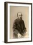 Fyodor Dostoevsky, Russian Novelist, C1860-C1881-Lauffert-Framed Giclee Print