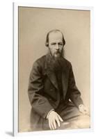 Fyodor Dostoevsky, Russian Novelist, C1860-C1881-Lauffert-Framed Giclee Print
