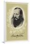 Fyodor Dostoyevsky, Russian Novelist-Vasili Grigorevich Perov-Framed Giclee Print