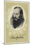 Fyodor Dostoyevsky, Russian Novelist-Vasili Grigorevich Perov-Mounted Giclee Print