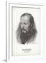 Fyodor Dostoyevsky, Russian Novelist-Vasili Grigorevich Perov-Framed Premium Giclee Print