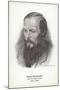 Fyodor Dostoyevsky, Russian Novelist-Vasili Grigorevich Perov-Mounted Premium Giclee Print