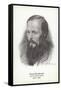 Fyodor Dostoyevsky, Russian Novelist-Vasili Grigorevich Perov-Framed Stretched Canvas