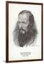 Fyodor Dostoyevsky, Russian Novelist-Vasili Grigorevich Perov-Framed Giclee Print