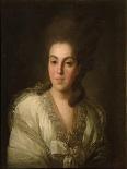 Portrait of Empress Catherine II (1729-1796)-Fyodor Stepanovich Rokotov-Giclee Print