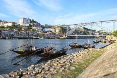 Ponte Dom Luis I Bridge over the Douro River, UNESCO World Heritage Site, Oporto, Portugal, Europe-G and M Therin-Weise-Photographic Print