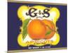 G and S Apricot Halves-null-Mounted Art Print