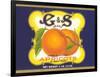 G and S Apricot Halves-null-Framed Art Print