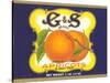 G and S Apricot Halves-null-Stretched Canvas