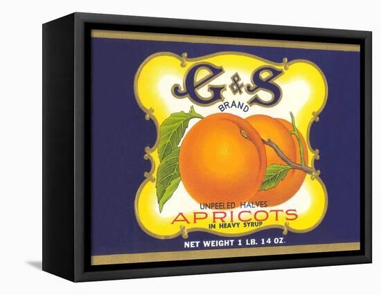 G and S Apricot Halves-null-Framed Stretched Canvas