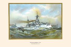 Brandenburg Squadron at Sea-G. Arnold-Framed Art Print