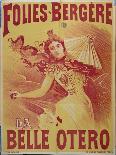 Poster Advertising "La Belle Otero" at the Folies-Bergeres, 1894-G. Bataille-Framed Giclee Print