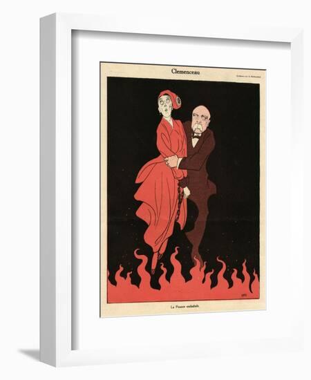 G Clemenceau, Gulbransson-Olaf Gulbransson-Framed Art Print