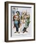 G. Cleveland Cartoon, 1892-Bernhard Gillam-Framed Giclee Print