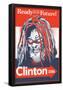 G. Clinton 2016 (Red, White & Blue Signboard)-null-Framed Poster