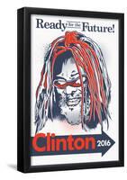 G. Clinton 2016 (White Signboard)-null-Framed Poster