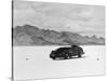 G.E.T. Eyston Breaking Speed Record in Automobile-null-Stretched Canvas