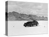G.E.T. Eyston Breaking Speed Record in Automobile-null-Stretched Canvas