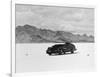 G.E.T. Eyston Breaking Speed Record in Automobile-null-Framed Photographic Print