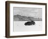 G.E.T. Eyston Breaking Speed Record in Automobile-null-Framed Photographic Print