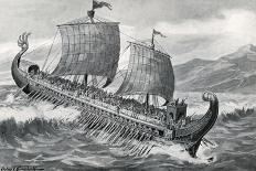 The Trireme of Pytheas-G.F. Scott Elliot-Art Print