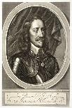 Charles I of England in Armour-G. Faithorne-Stretched Canvas