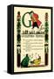 G for Gulliver's Travels-Tony Sarge-Framed Stretched Canvas